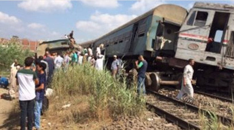 Τραγωδία στην Αίγυπτο: Τουλάχιστον 21 νεκροί σε σύγκρουση τρένων